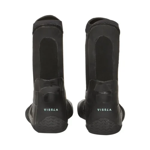 Vissla 7 Seas 3 mm Split Toe Wetsuit Boots - Black - Image 3