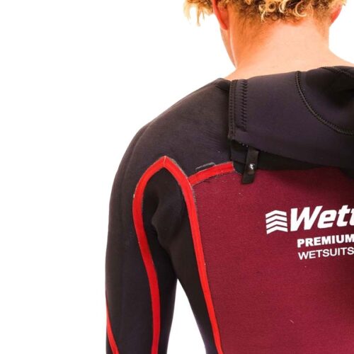 WETTY WETSUIT HOODED STEAMER 5/4 mm - BLACK - Image 6