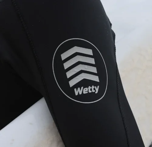 WETTY WETSUIT STEAMER 5/4 mm - BLACK - Image 2