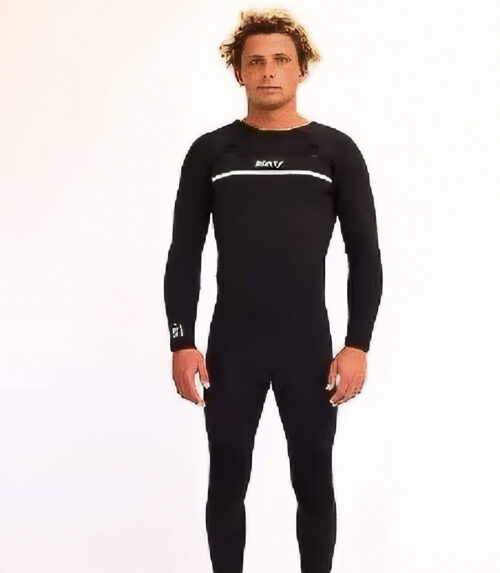 WETTY WETSUIT STEAMER 5/4 mm - BLACK