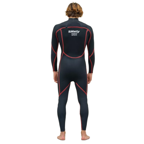 WETTY WETSUIT STEAMER 5/4 mm - BLACK - Image 6